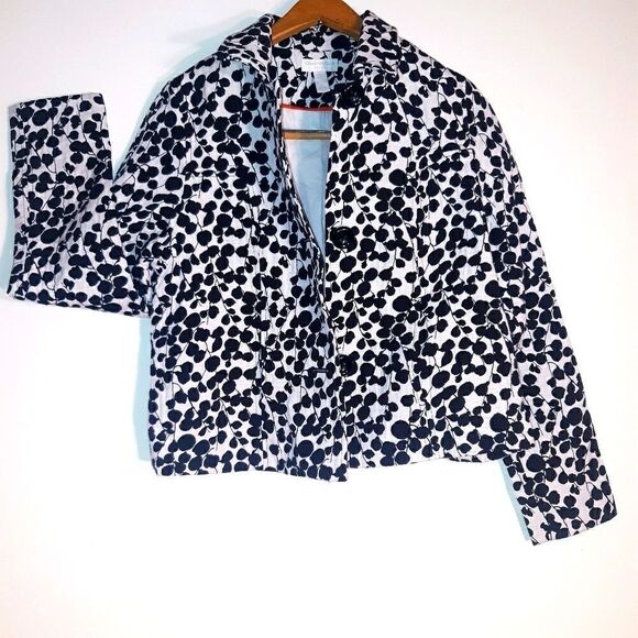Charter Club Button Jacket Blazer Top - Picture 1 of 11